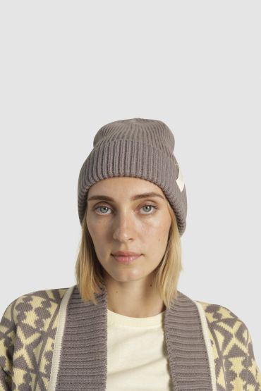 Hiro merino hat grey