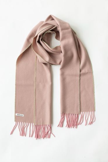Humu merino scarf pink
