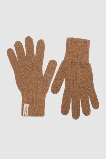 Iki merino gloves beige