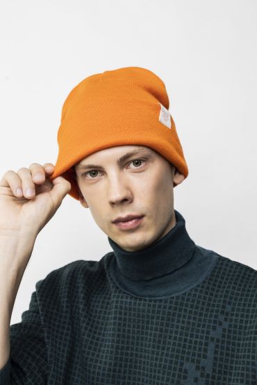 Iki merino hat orange