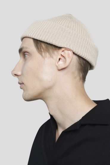 Isu merino beanie beige