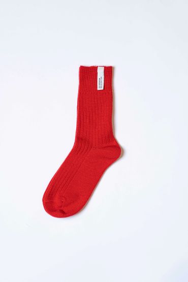 Merino socks red