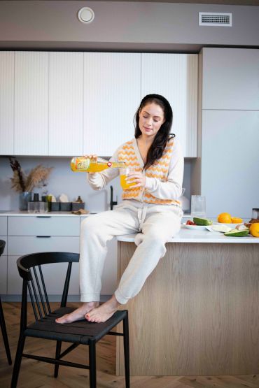 Nora merino joggers oatmeal