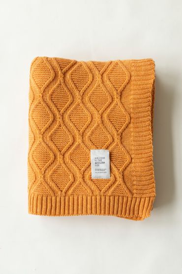 Royal merino throw beige