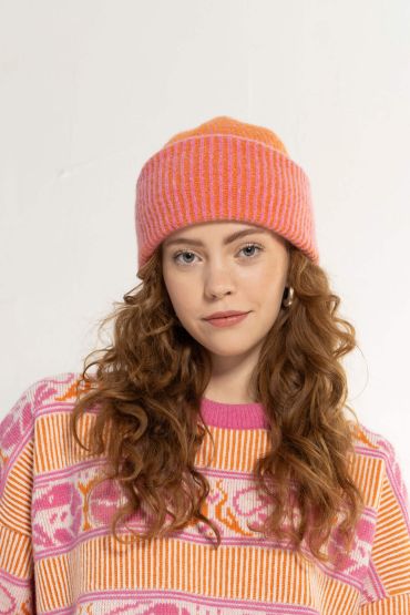 Nelli merino hat orange